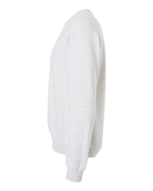 Unisex Heavy Blend™ Crewneck Sweatshirt – Ash – Left Sleeve