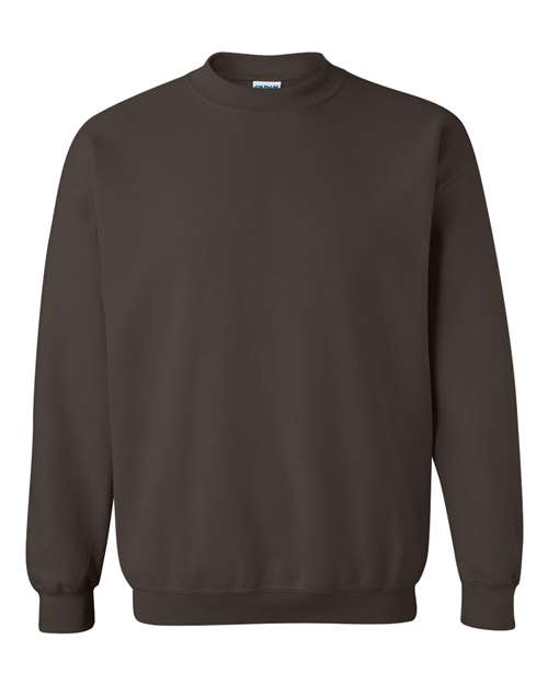 Unisex Heavy Blend™ Crewneck Sweatshirt – Dark Chocolate – Front