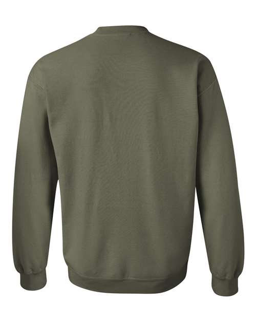 Unisex Heavy Blend™ Crewneck Sweatshirt – Military Green – Back