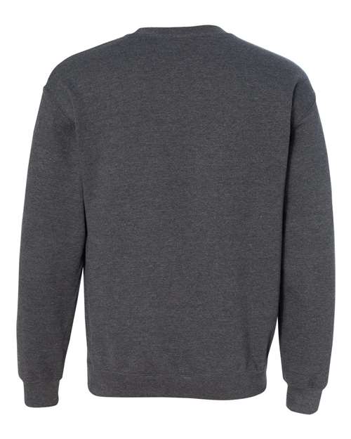 Unisex Heavy Blend™ Crewneck Sweatshirt – Dark Heather – Back