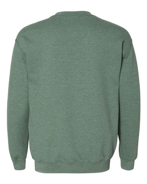 Unisex Heavy Blend™ Crewneck Sweatshirt – Heather Dark Green – Back