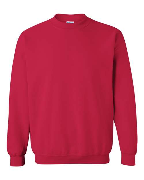 Unisex Heavy Blend™ Crewneck Sweatshirt – Cherry Red – Front
