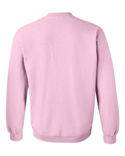 Unisex Heavy Blend™ Crewneck Sweatshirt – Light Pink – Back
