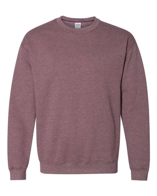 Unisex Heavy Blend™ Crewneck Sweatshirt – Heather Dark Maroon – Front