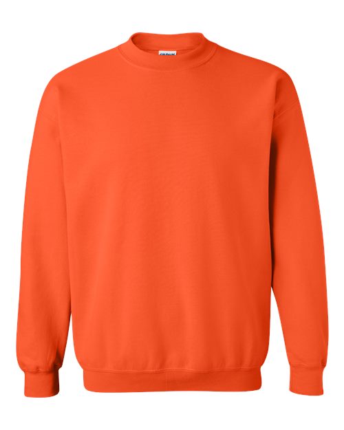 Unisex Heavy Blend™ Crewneck Sweatshirt – Orange – Front