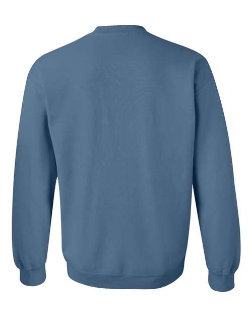 Unisex Heavy Blend™ Crewneck Sweatshirt – Indigo Blue – Back