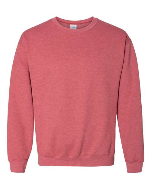 Unisex Heavy Blend™ Crewneck Sweatshirt – Heather Scarlet Red – Front
