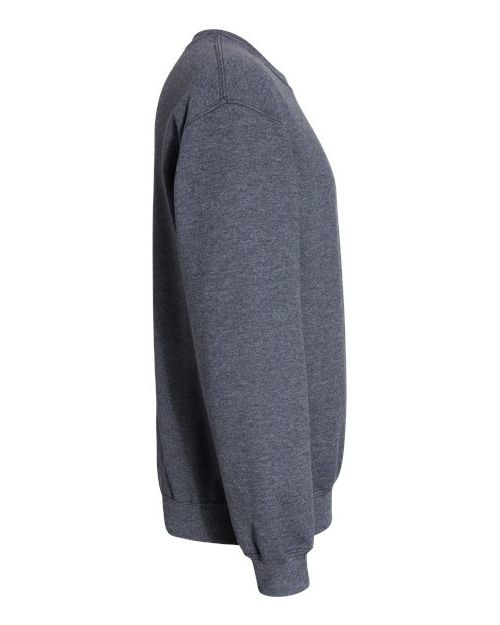 Unisex Heavy Blend™ Crewneck Sweatshirt – Heather Dark Navy – Right Sleeve