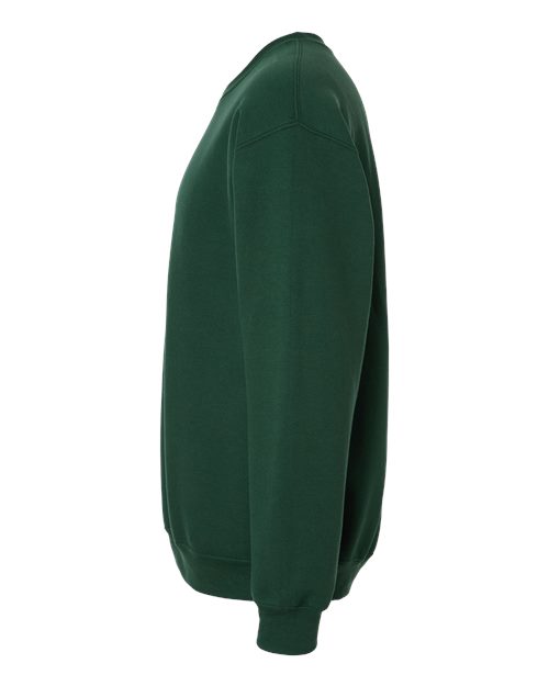 Unisex Heavy Blend™ Crewneck Sweatshirt – Fan Dark Green – Left Sleeve