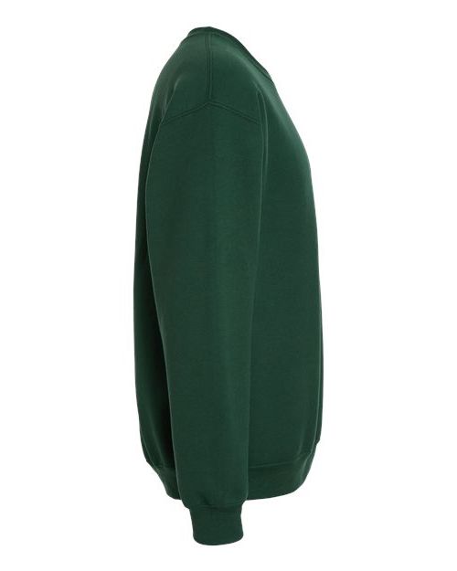 Unisex Heavy Blend™ Crewneck Sweatshirt – Fan Dark Green – Right Sleeve