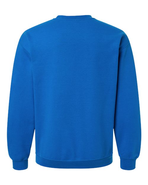Unisex Heavy Blend™ Crewneck Sweatshirt – Neon Blue – Back