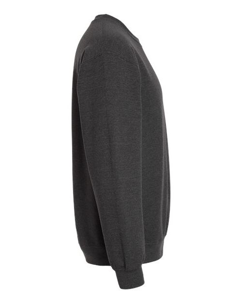 Unisex Heavy Blend™ Crewneck Sweatshirt – Fan Charcoal Heather – Right Sleeve